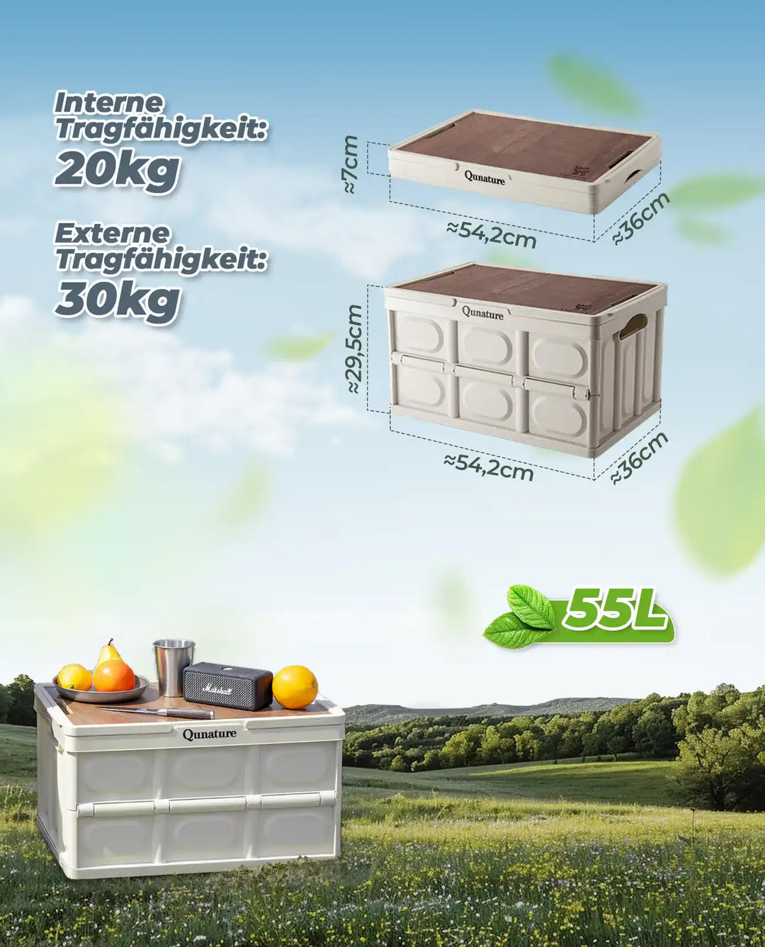 Camping Box Faltbar Organizer