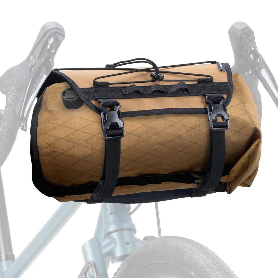 halterung fahrradtasche ohne gepäckträger Fahrrad Lenkerhalter+Wasserdichte Kompressionstasche Set