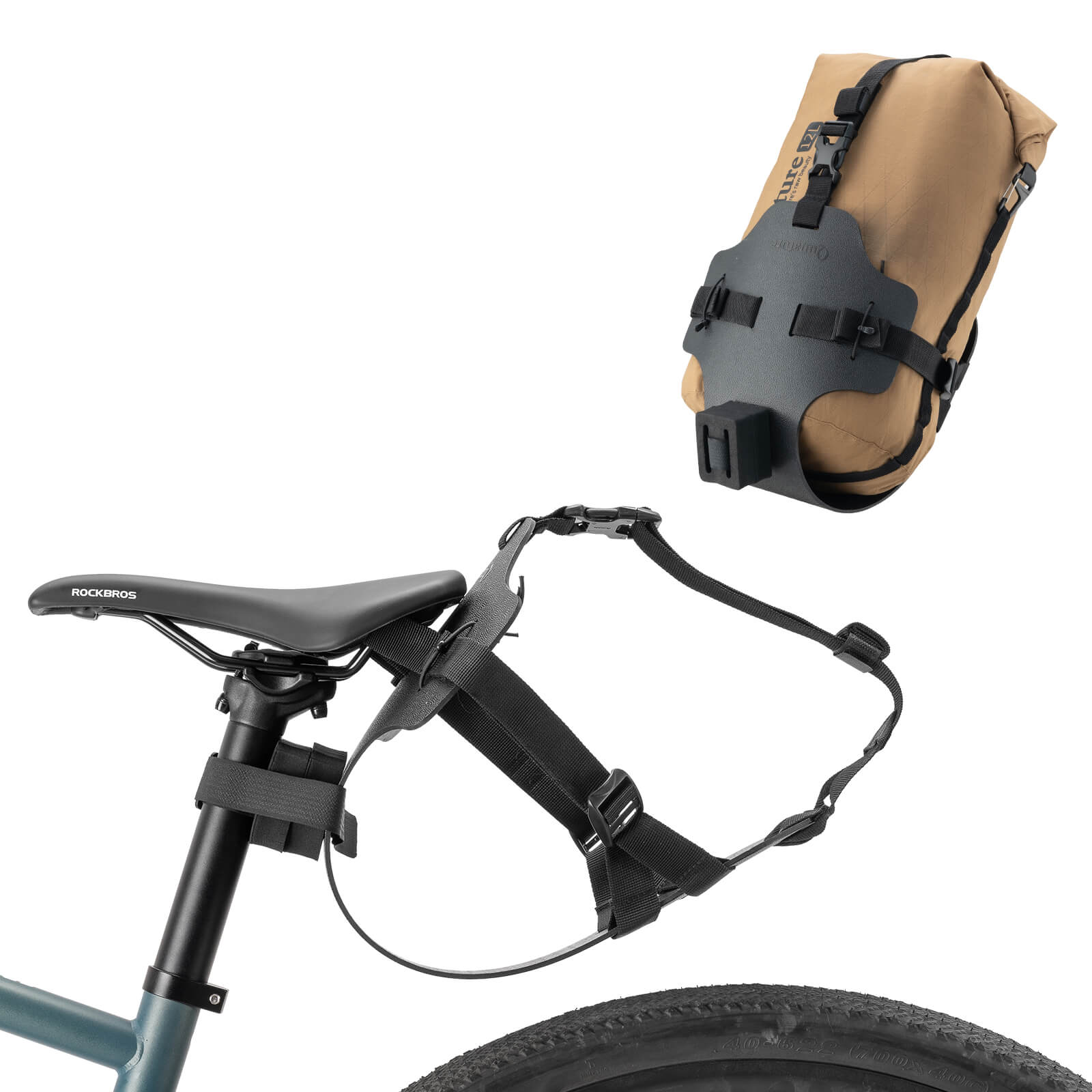 Bikepacking Heck Gepäckträger