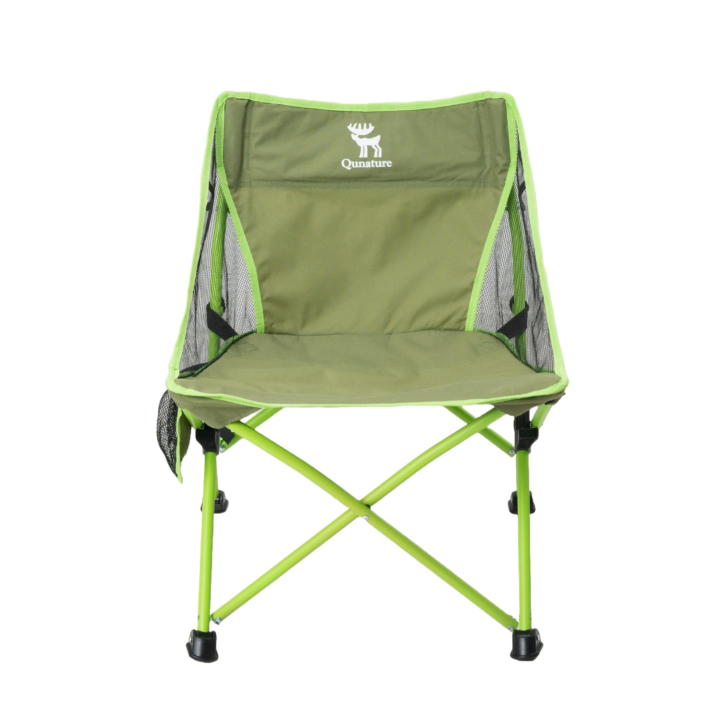 Foldable camping chair with net