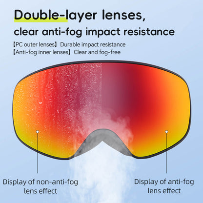 OTG Anti-Fog Ski Goggles Unisex