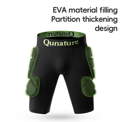 Qunature 3D H¨¹ftpolster Protektorenhose EVA Crash-Pad