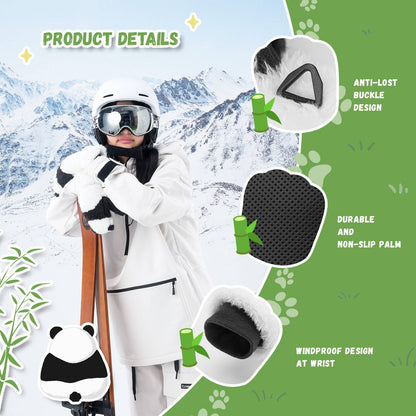Children's Windproof Ski Gloves