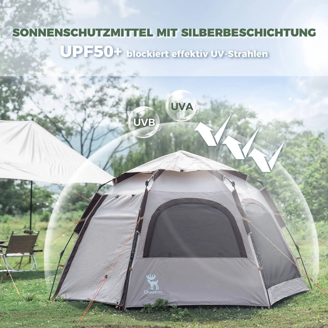 pop up camping zelt Pop-Up Campingzelt 1-2 Personen Wasserdichtes Kuppelzelt