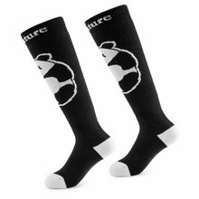 Qunature Skisocken Kinder Wintersocken Ski Kniestr¨¹mpfe mit Wolle 1 Paar #Color_ Panda-Stil-Schwarz