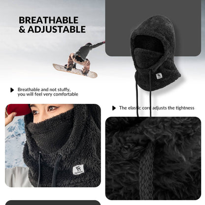 Qunature Thermo Sturmhaube Winddicht Balaclava #Color_Schwarz