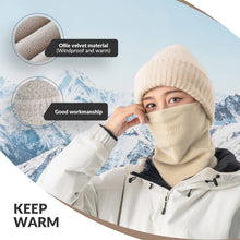 Qunature Winddichte Fleece Sturmhaube Balaclava Skimaske Warm #Color_Beige