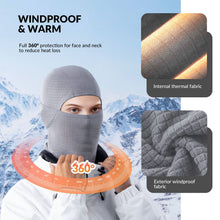Qunature Winddichte Sturmhaube Herbst Winter Balaclava #Color_Grau