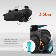 Fahrradrahmen-Tasche – kompakt, wasserdicht & robust