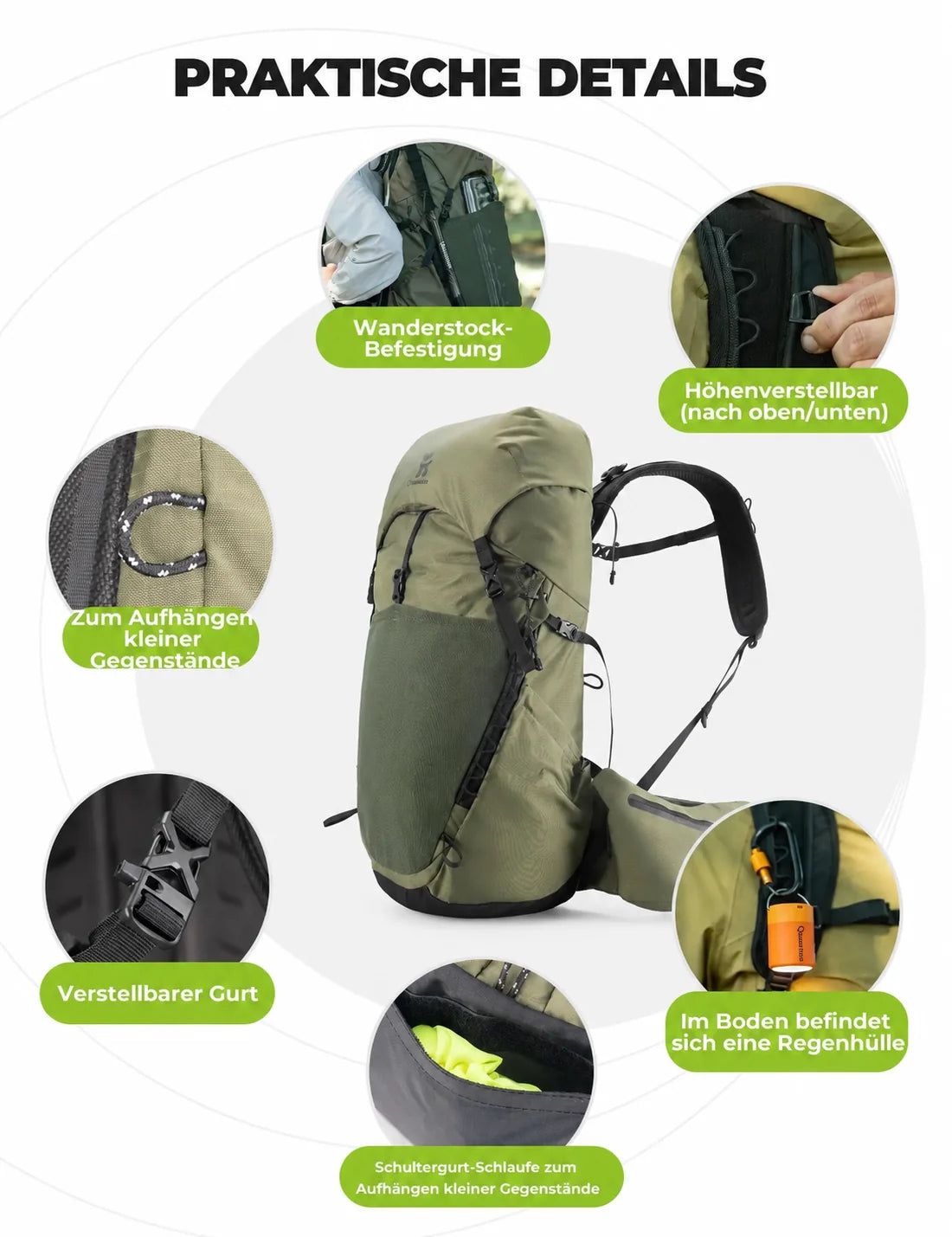 Wanderrucksack 25L