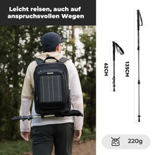 Wander-Set  Leichte Teleskopstöcke & Flexibler 30–35L Rucksack