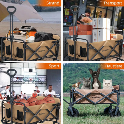 Campingwagen 180L mit Faltbox & Tischfunktion