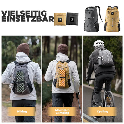 qunature 20l backpack for hiking, mountain climbing and cycling