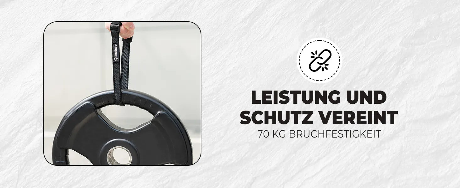 gepackriemen mit 70 kg gewicht belastung
