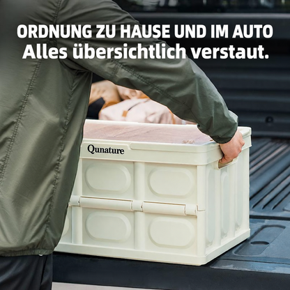 Faltbare Campingbox mit Deckel