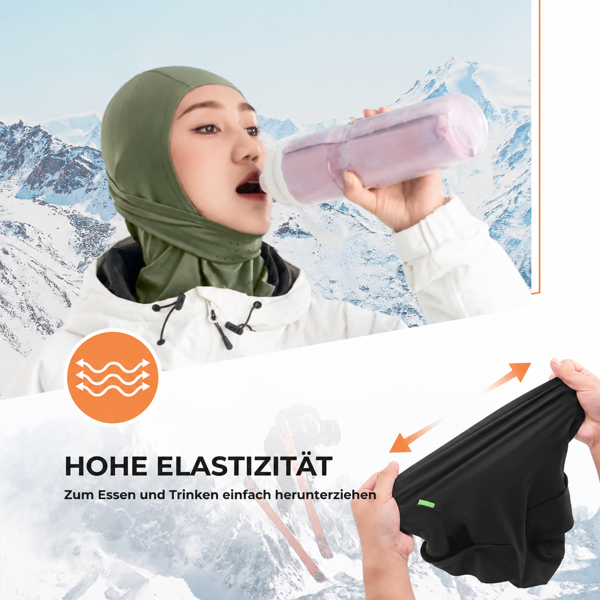 Winter Sturmhaube & Halswärmer
