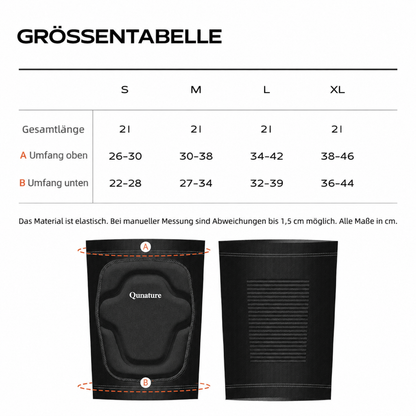Verstellbare Weiche Knieschoner mit SBR Polster