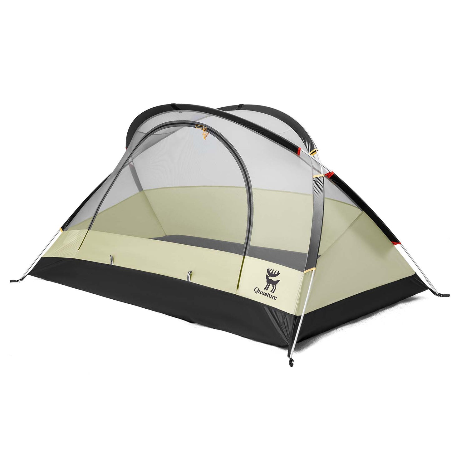 Wasserdichtes 2-Personen Rucksackzelt mit X-Struktur #Color_Gebrochenes Wei?