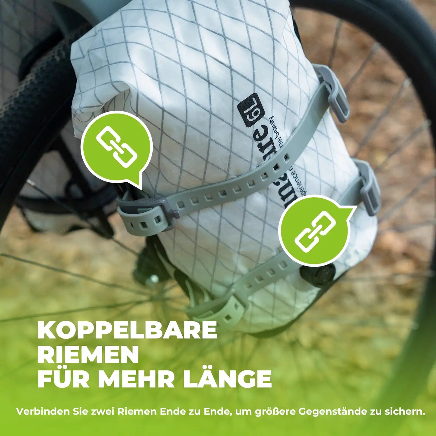 bikepacking tpu gurte koppelbare riemen