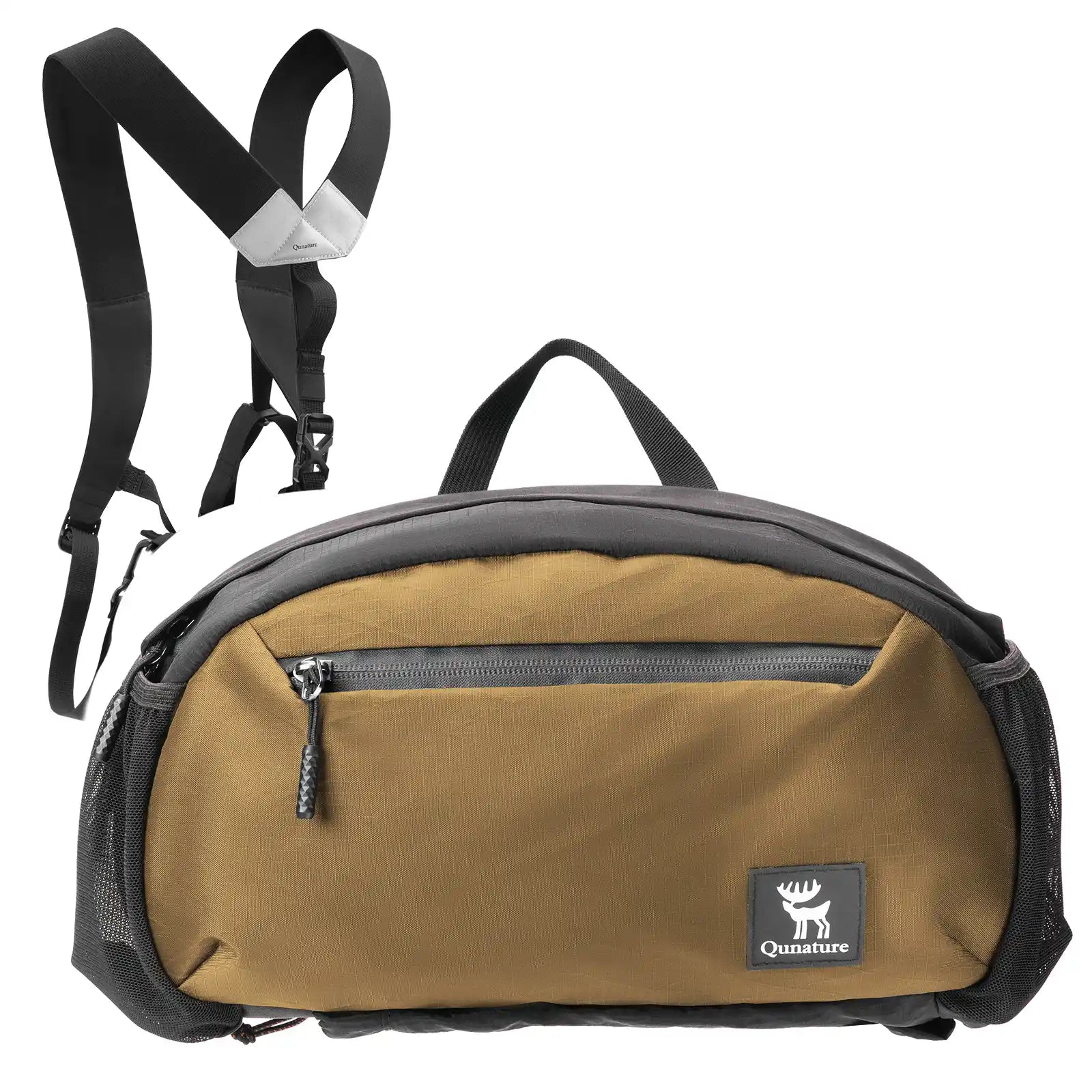 khaki brusttasche für outdoor aktivitäten