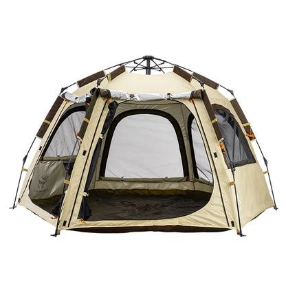 automatik camping zelt aus wasserdichtem material