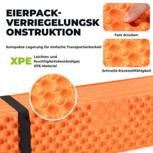 eierkarton-struktur, xpe-material, schnelle rückstellfähigkeit und druckfestigkeit