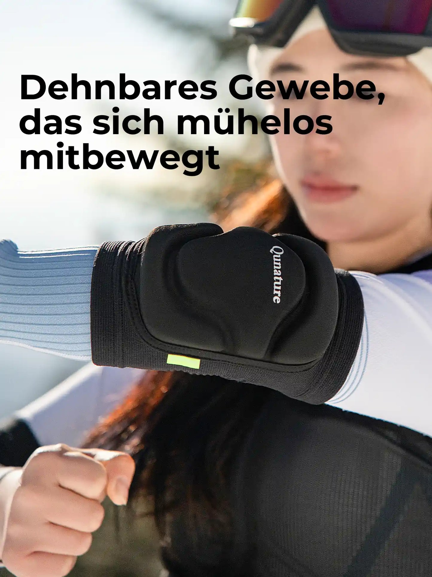 flexibler ellenbogenpolster bei bewegung