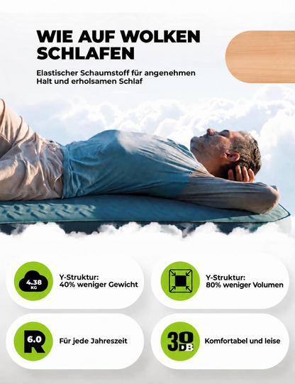 Camping-Schlafmatte: Komfort und technische Daten