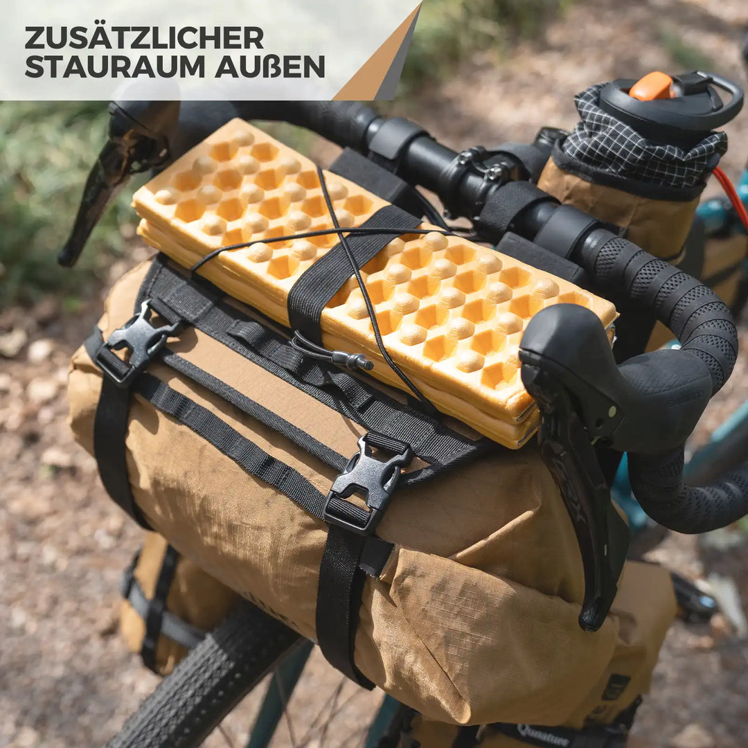 Fahrrad Lenkerhalter+Wasserdichte Kompressionstasche Set