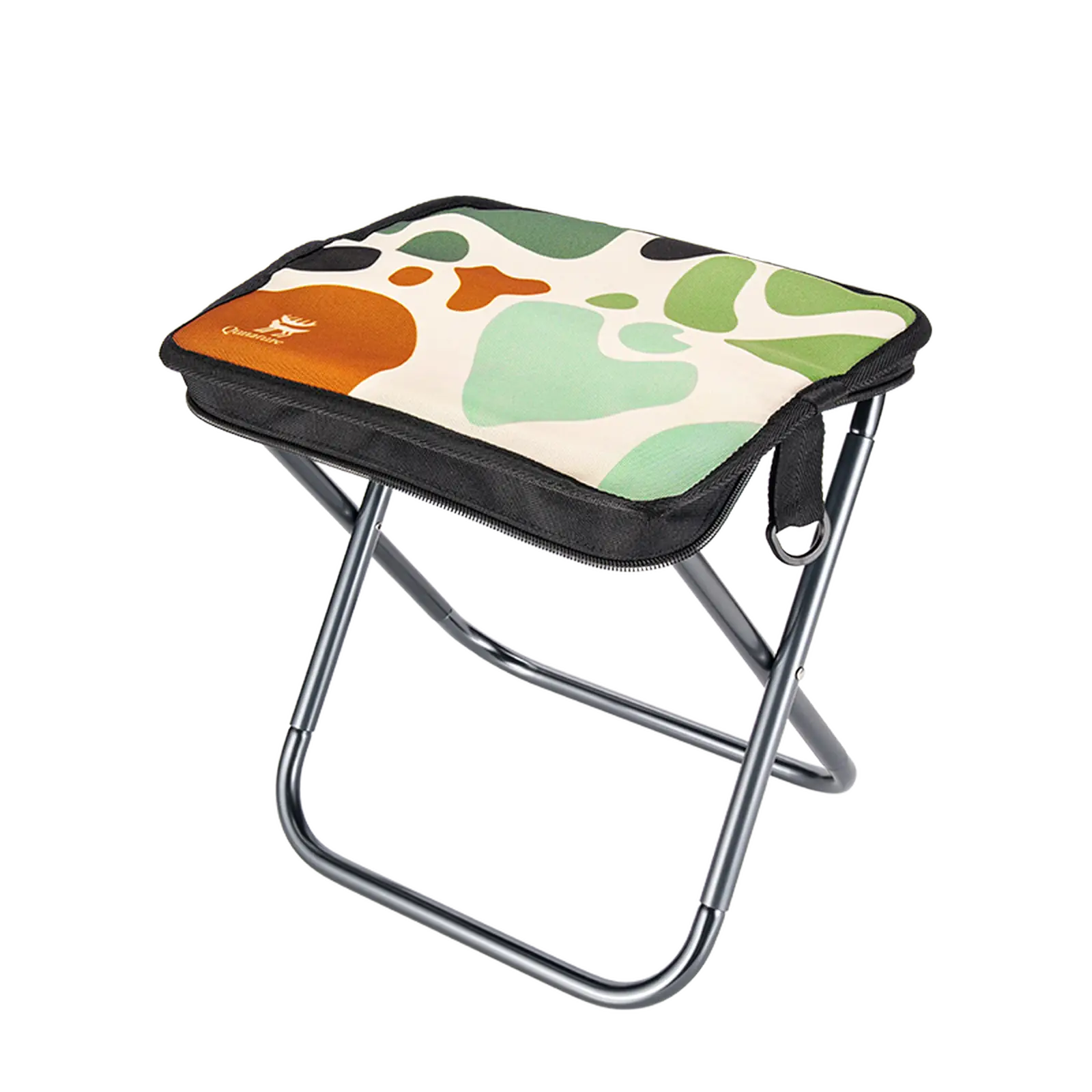 faltbarer camping hocker buntes muster