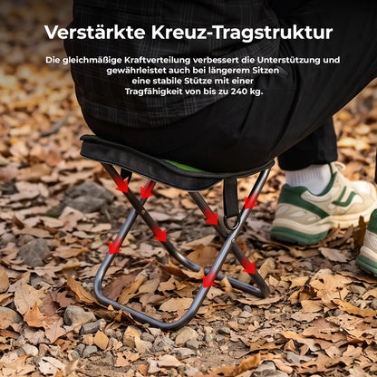 verstärkte kreuz tragstruktur vom klapphocker