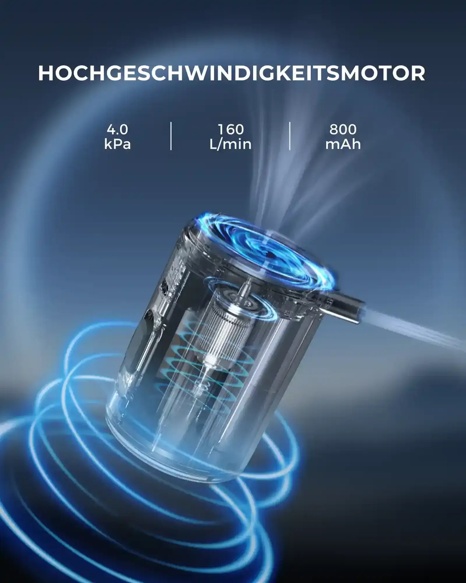 high performance motor for electric air pump