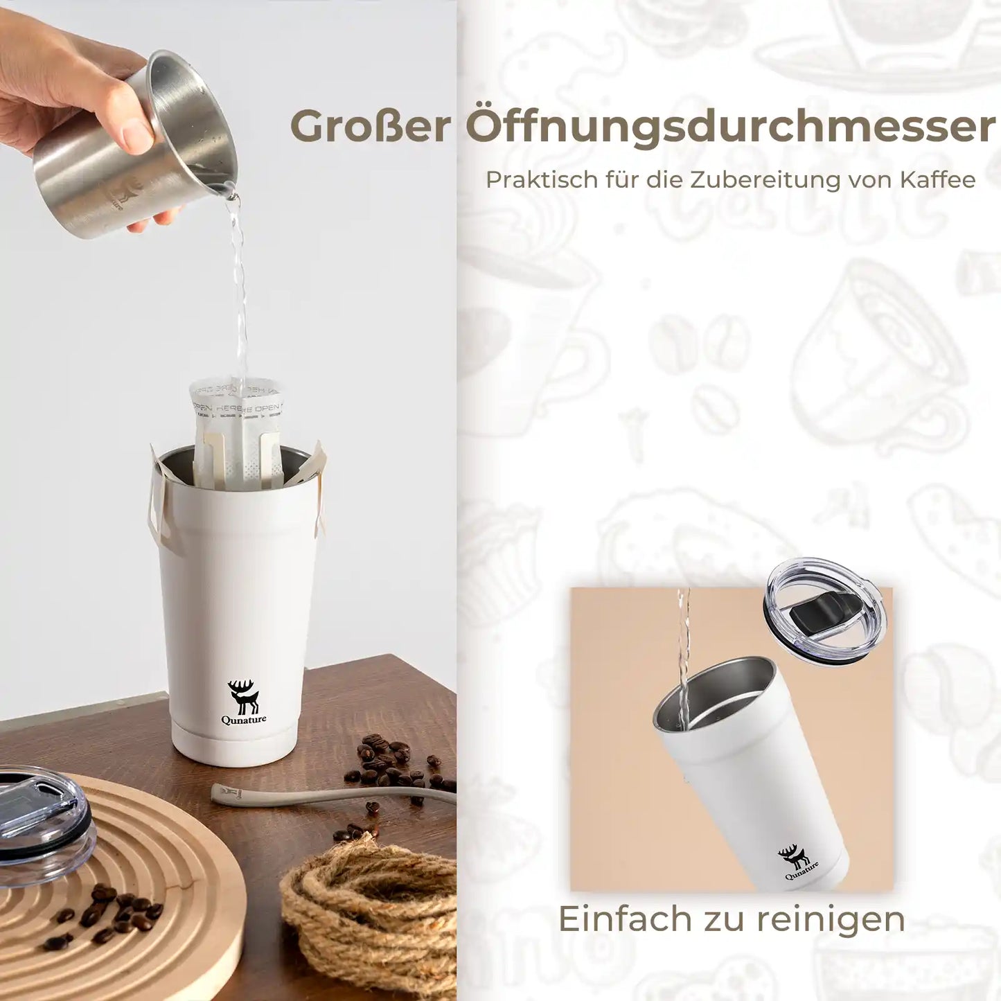 isolierbecher mit grosser oeffnung und einfacher reinigung
