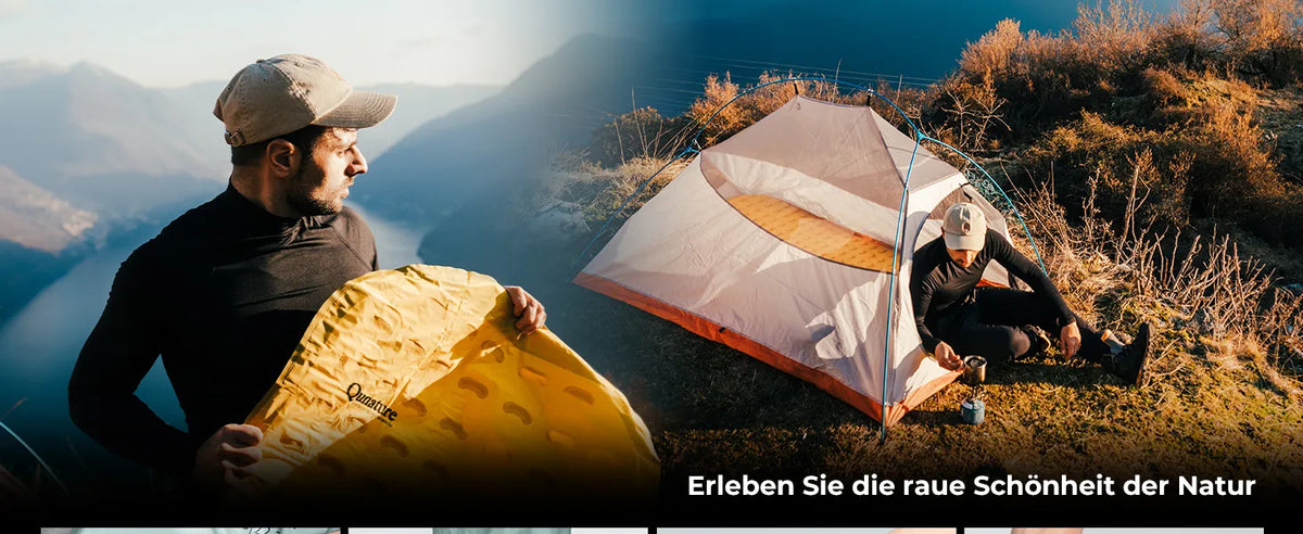 isomatte im einsatz im zelt und bei outdoor abenteuern
