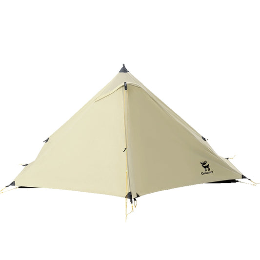 khaki pyramidenzelt für outdoor abenteuer