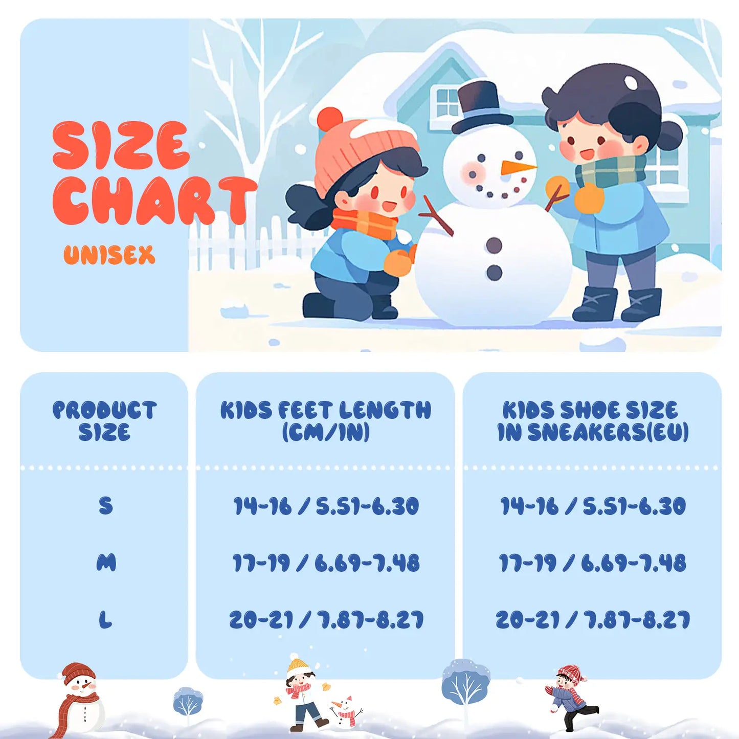 kinder skisocken grössentabelle mit kinderschuhgrössen
