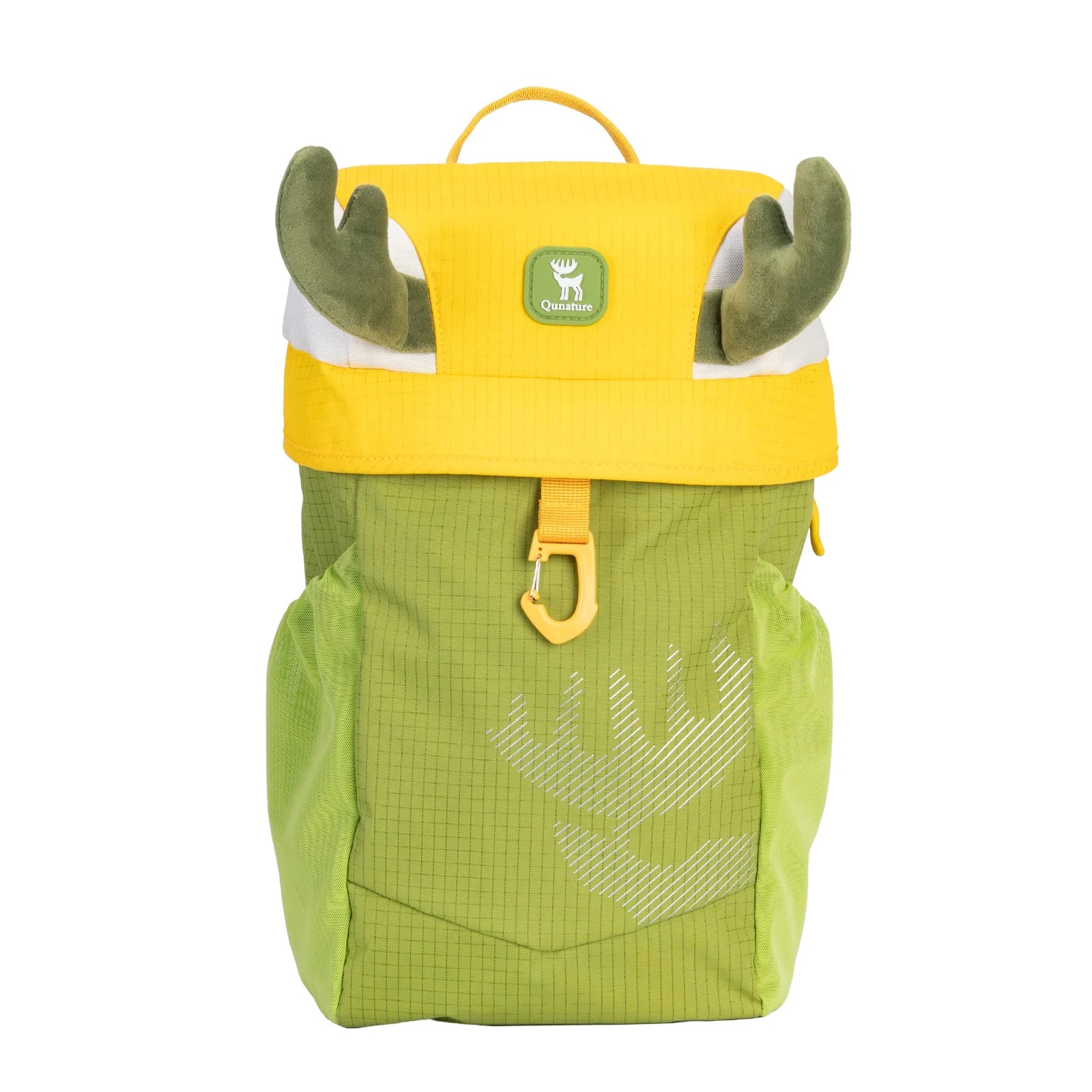 kinderrucksack mit 8l fassungsvermögen, flaschenhalter und reflektierendem logo