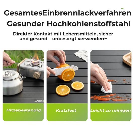 Campingmöbel Set, ultraleicht, stabil & tragbar