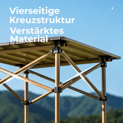 verstärkte vierseitige kreuzstruktur des tischgestells