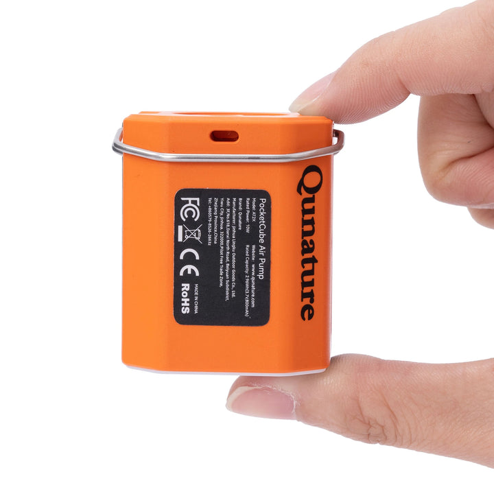 4,2-kPa-Mini-Luftpumpe mit 800-mAh-Akku und LED