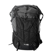 misty 30l hiking backpack in grey, front view