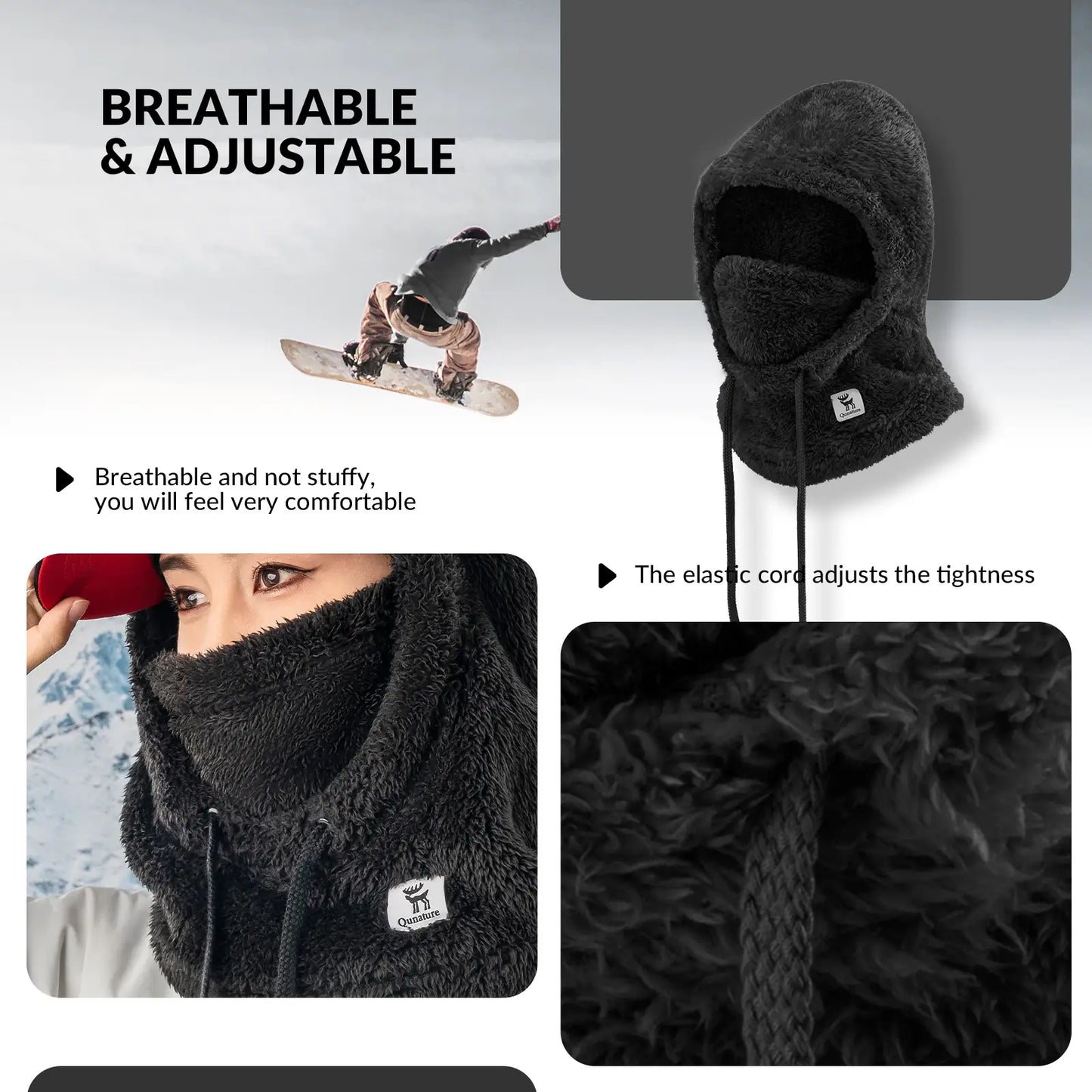 nahaufnahme der hochwertigen fleece-struktur für optimale wärmeisolierung.