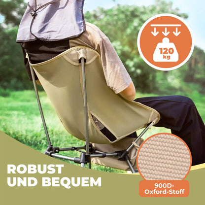 stabiler klappstuhl mit hoher tragfähigkeit