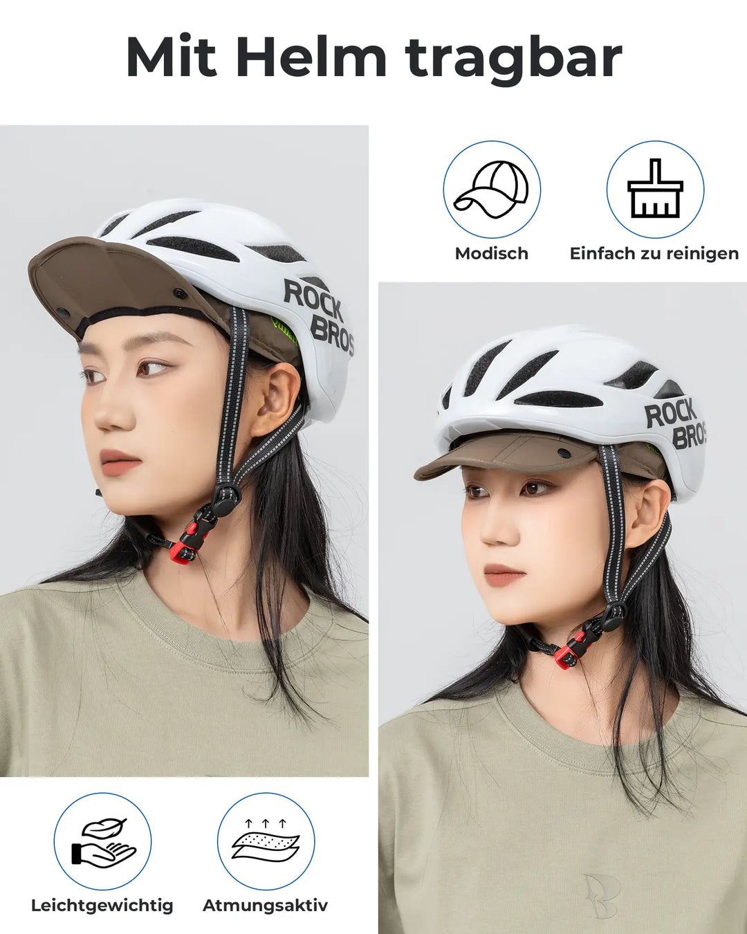Ultraleichte Sonnenkappe für Camping & Radfahren