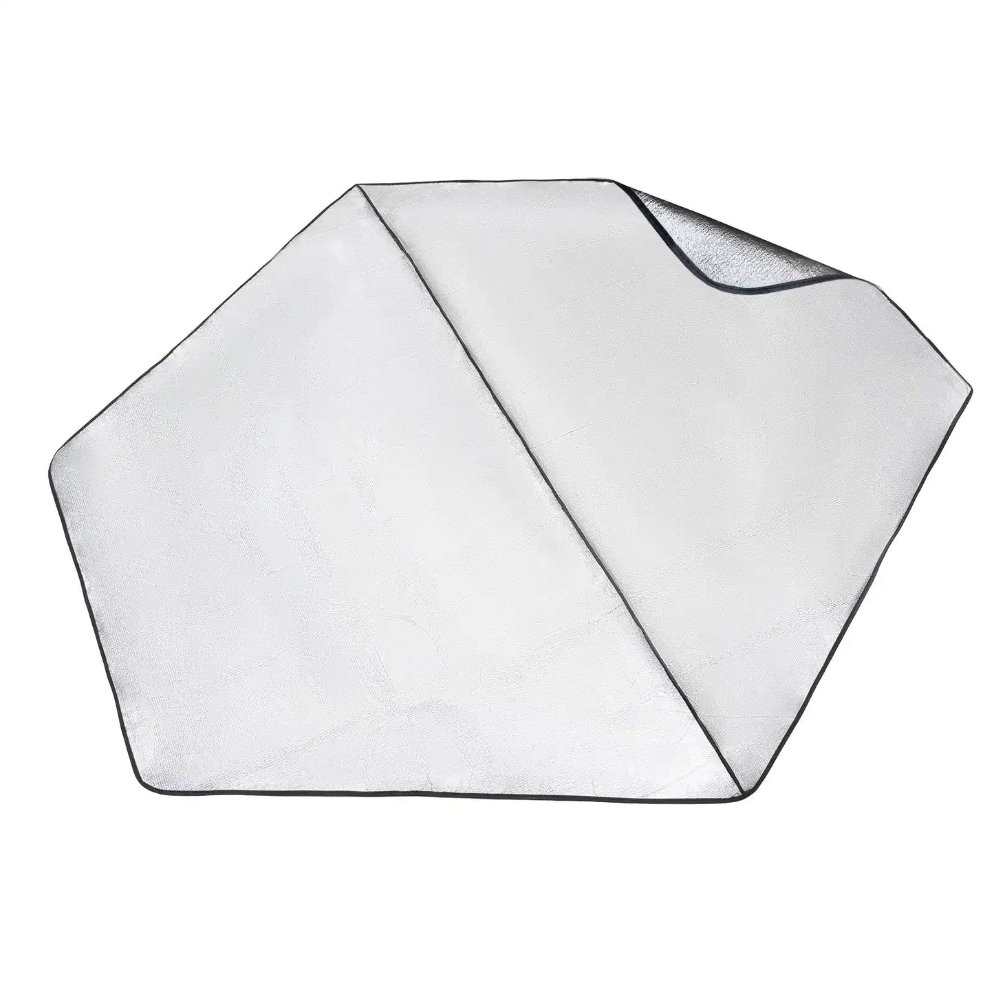 tragbare sechseckige picknickdecke aus aluminiumfolie