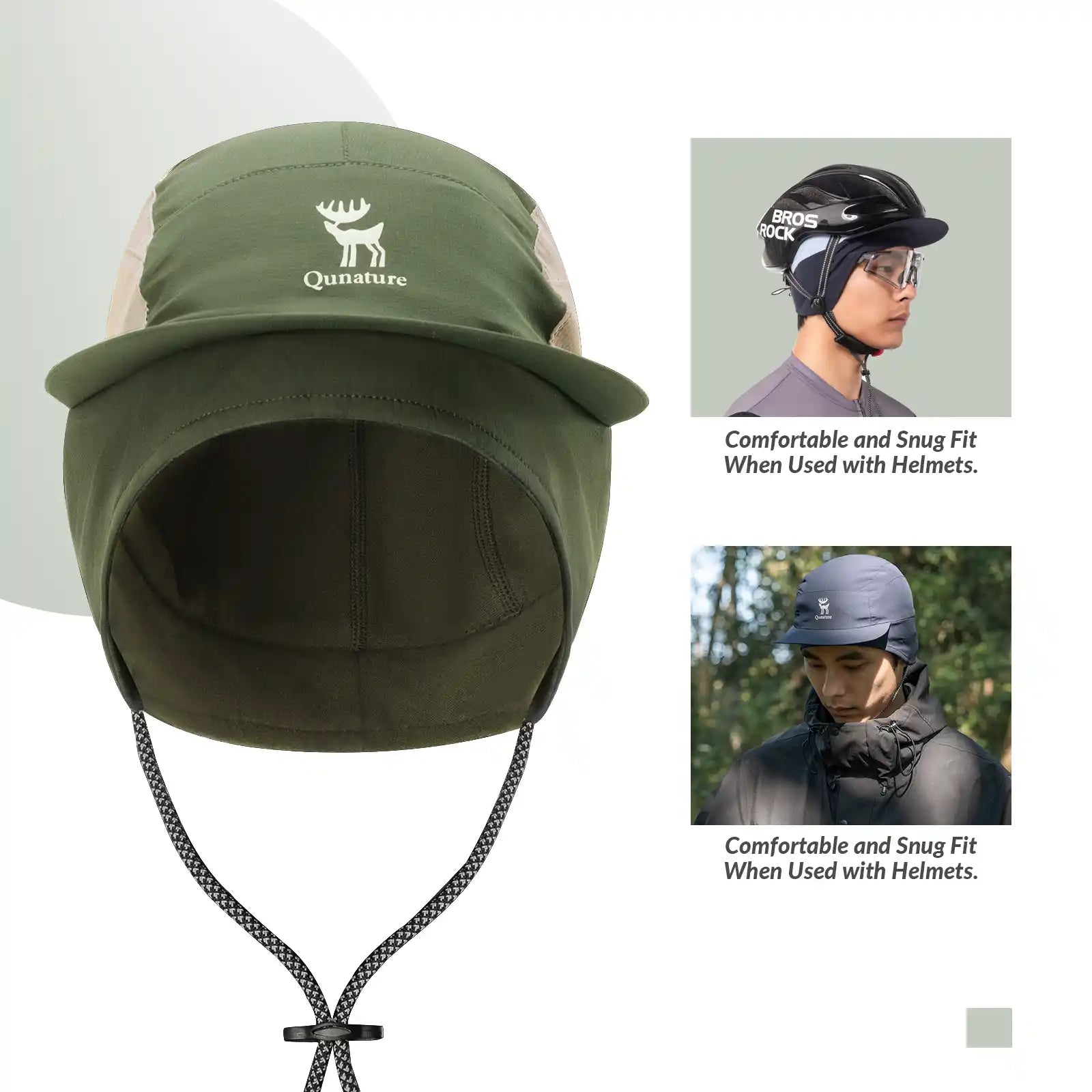 outdoor warme kappe passt unter helme