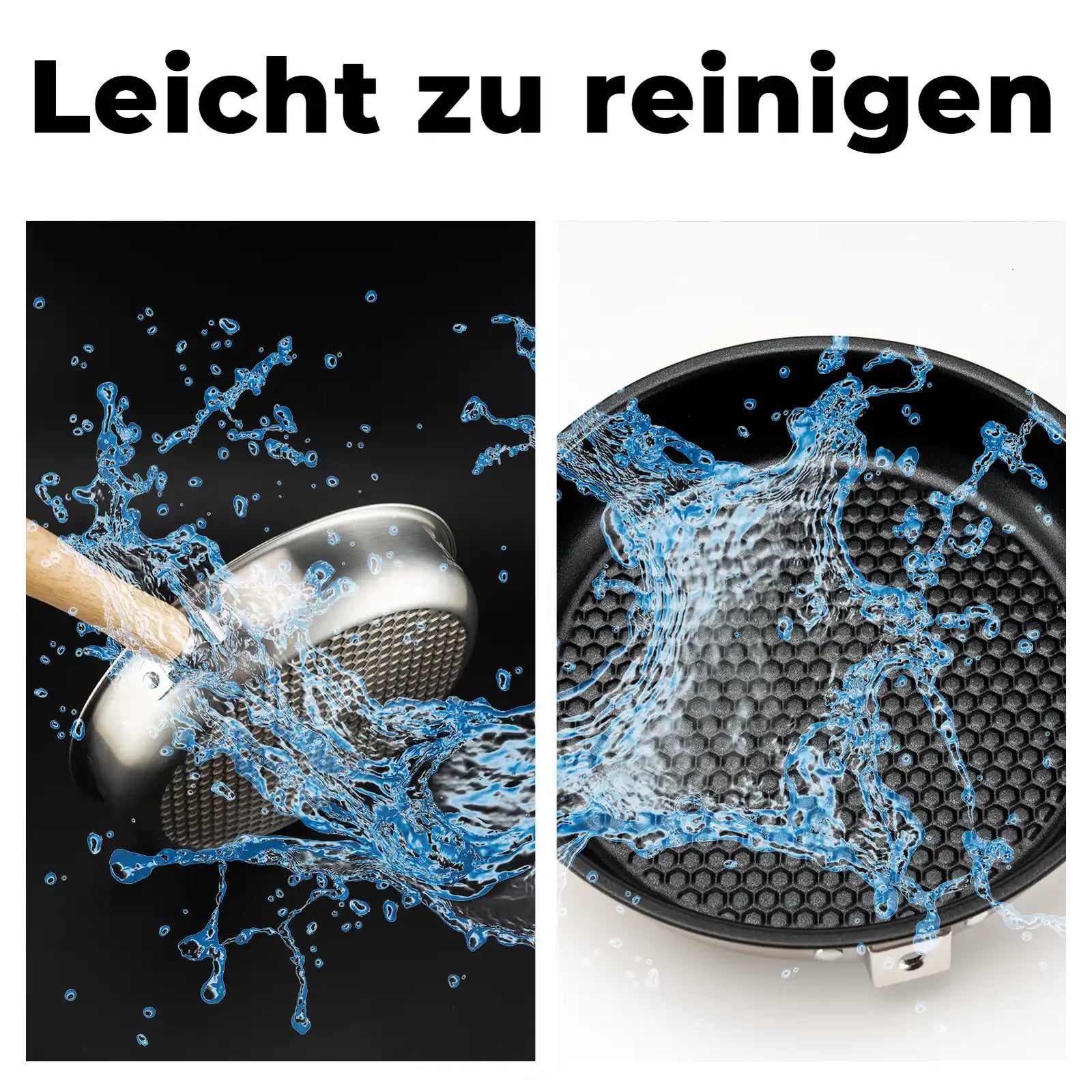 antihaft pfanne einfach und schnell zu reinigen