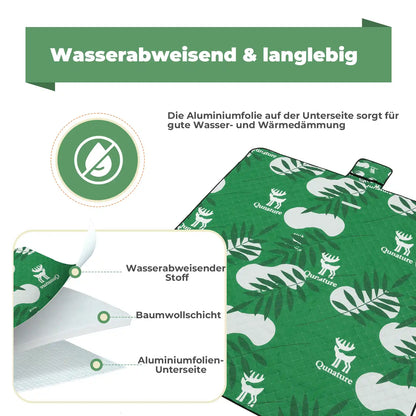 detailansicht der picknickdecke