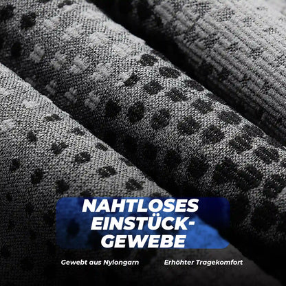 detailaufnahme des nahtlosen gewebes des multifunktionsschals