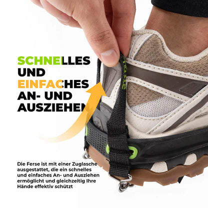 hand bedient zuglasche zum schnellen an- und ablegen